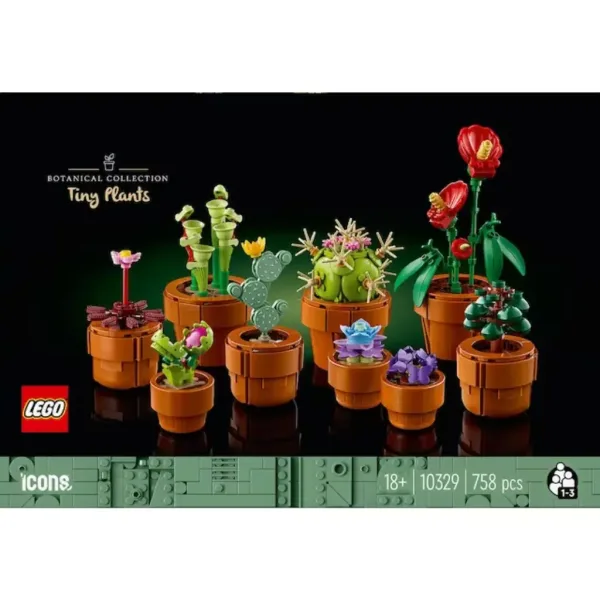 Lego® Icons: Piccole piante in vaso (10329) immagine 8