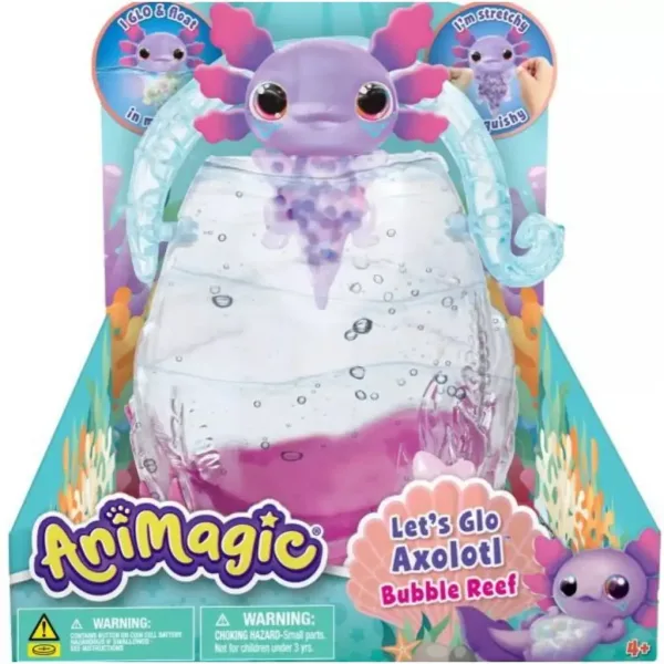 Let’s Glo Axolotl: Set di compagni dacqua luminosi immagine 3