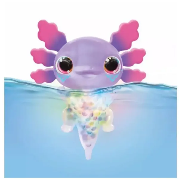 Let’s Glo Axolotl: Set di compagni dacqua luminosi immagine 4