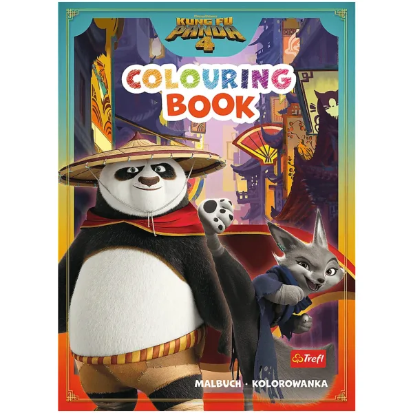 Libro da colorare Kung Fu Panda - Trefl immagine 1