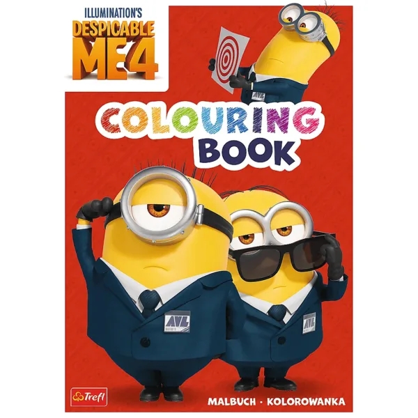 Libro da colorare dei Minions - Trefl immagine 1