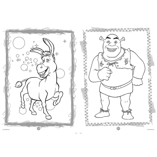 Libro da colorare di Shrek - Trefl immagine 3