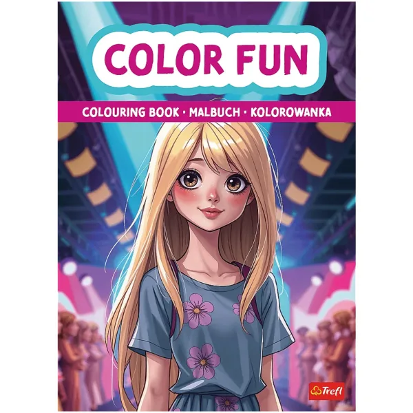 Libro da colorare di moda - Trefl immagine 1