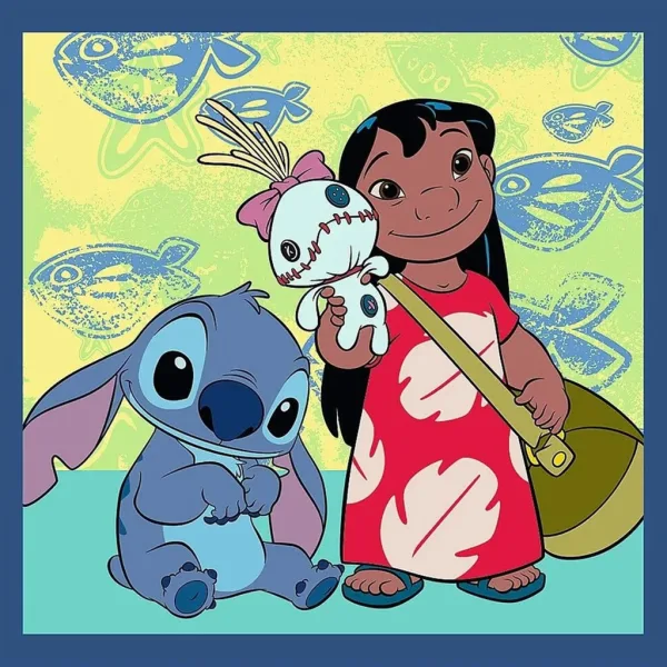 Lilo e Stitch - puzzle 3 in 1 da 20-36-50 pezzi - Trefl immagine 2
