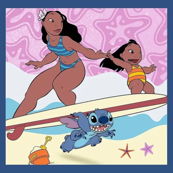 Lilo e Stitch - puzzle 3 in 1 da 20-36-50 pezzi - Trefl immagine 3