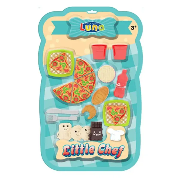 Little Chef Set da pranzo grande 53x33cm 2 tipi 1 pezzo immagine 2
