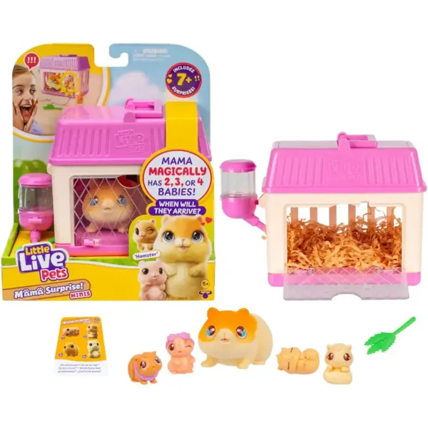 Little Live Pets: Mamma criceto e i suoi cuccioli immagine 2