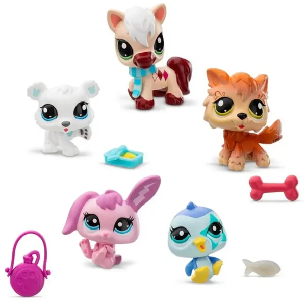 Littlest Pet Shop: Amici invernali confezione da 5 figure serie 2 immagine 2