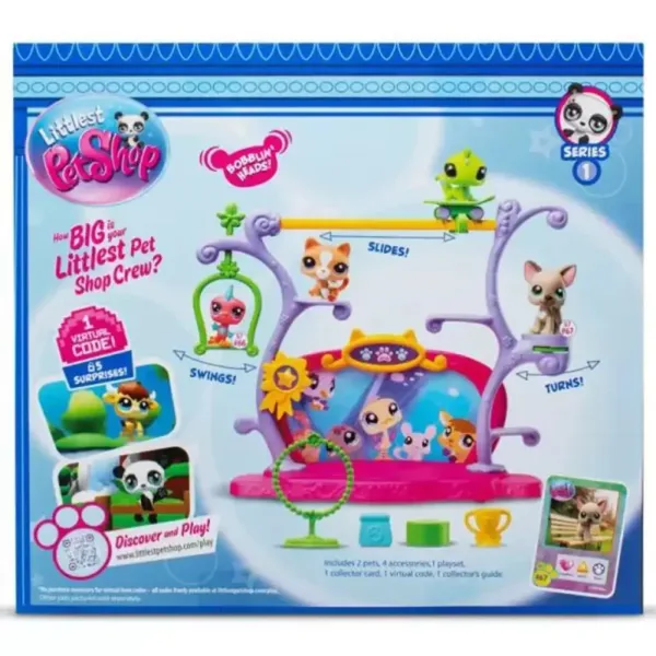 Littlest Pet Shop: Animali talentuosi set di gioco con 2 figure, serie 1 immagine 3