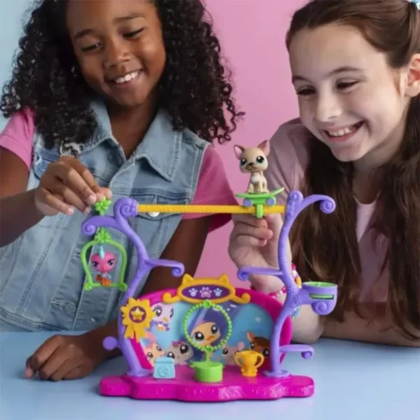 Littlest Pet Shop: Animali talentuosi set di gioco con 2 figure, serie 1 immagine 4