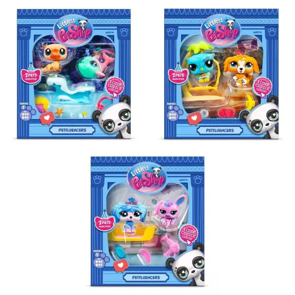 Littlest Pet Shop: Set Petfluencer confezione da 2 pezzi assortiti 1 pezzo immagine 7