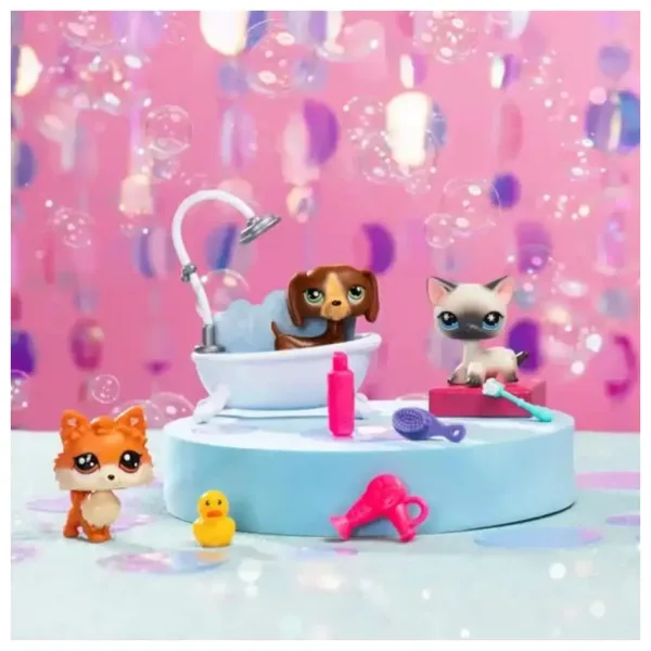 Littlest Pet Shop: Set di 3 personaggi Spa immagine 3