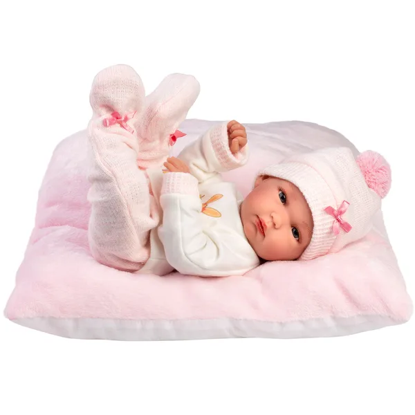Llorens: Bimba, bambola appena nata di 35 cm con cuscino immagine 3