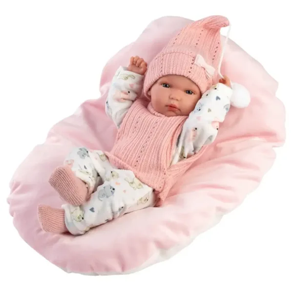 Llorens: Bimba neonato con cuscino 35cm immagine 3