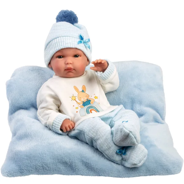 Llorens: Bimbo, neonato da 35 cm con cuscino immagine 2