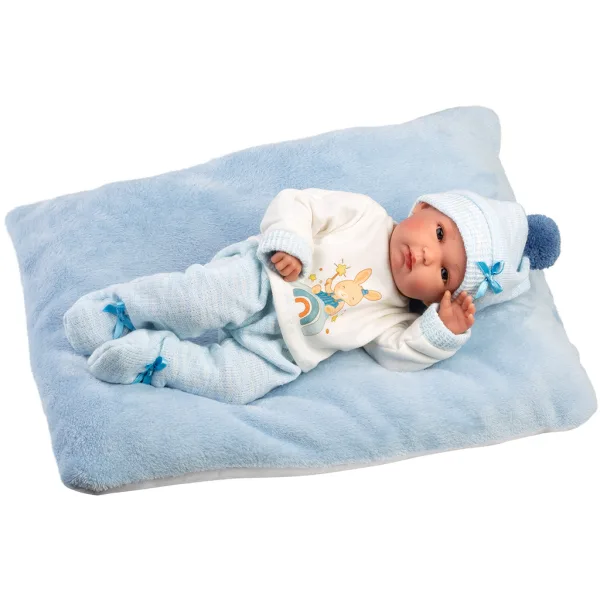 Llorens: Bimbo, neonato da 35 cm con cuscino immagine 3