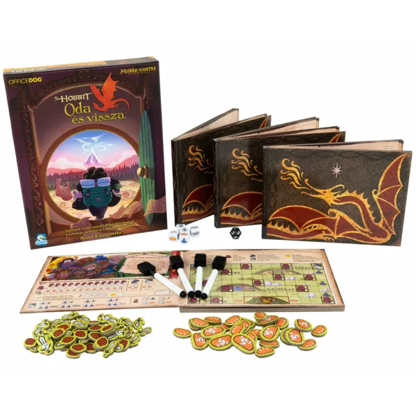 Lo Hobbit - Andata e ritorno gioco da tavolo immagine 2
