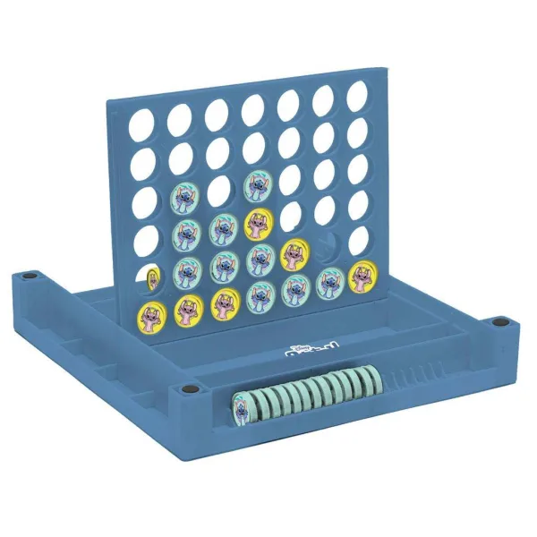 Luna: Disney Stitch 2 in 1 gioco da tavolo - Scale e serpenti e Forza quattro immagine 3