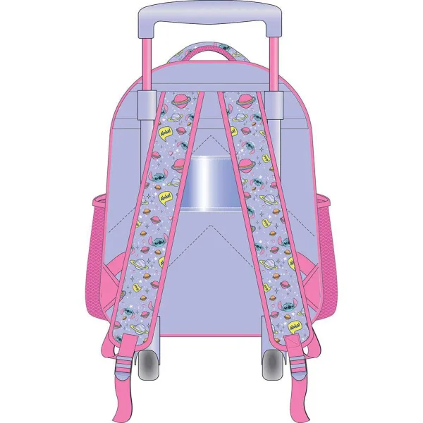 Luna: Disney Stitch Aloha zaino trolley per lasilo a 2 scomparti 27x10x31cm immagine 2