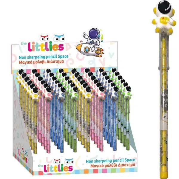 Luna: Matita a scatto The Littlies con astronauta, assortita – 1 pz immagine 1