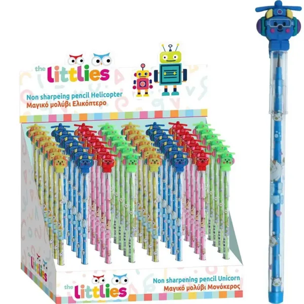 Luna: Matita a scatto The Littlies con elicottero, assortita – 1 pezzo immagine 1