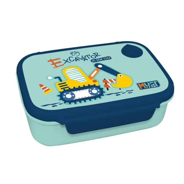 Luna: Must Team Boys’ contenitore per pranzo in plastica, disponibile in diversi modelli, 800 ml, 1 pezzo immagine 3