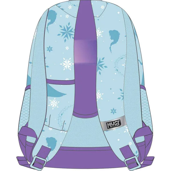 Luna: Must Team Frozen Elsa zaino scolastico arrotondato a 3 scomparti, 32x18x43 cm immagine 2