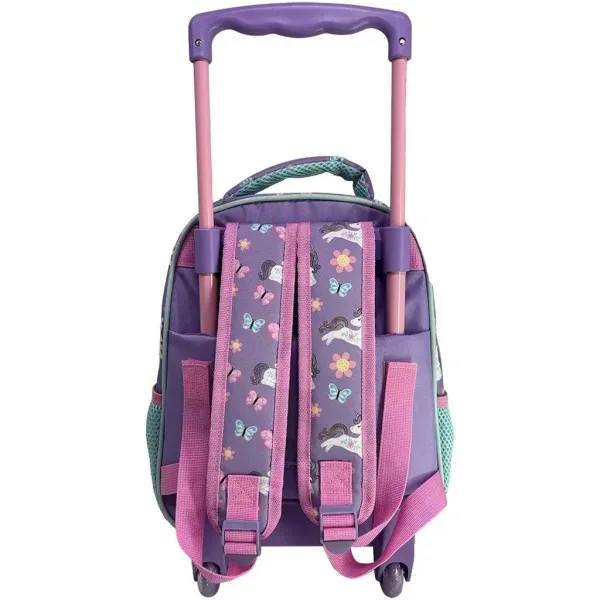 Luna: Must Team Unicorno zaino scolastico trolley a 2 scomparti, zaino 27x10x31 cm immagine 2