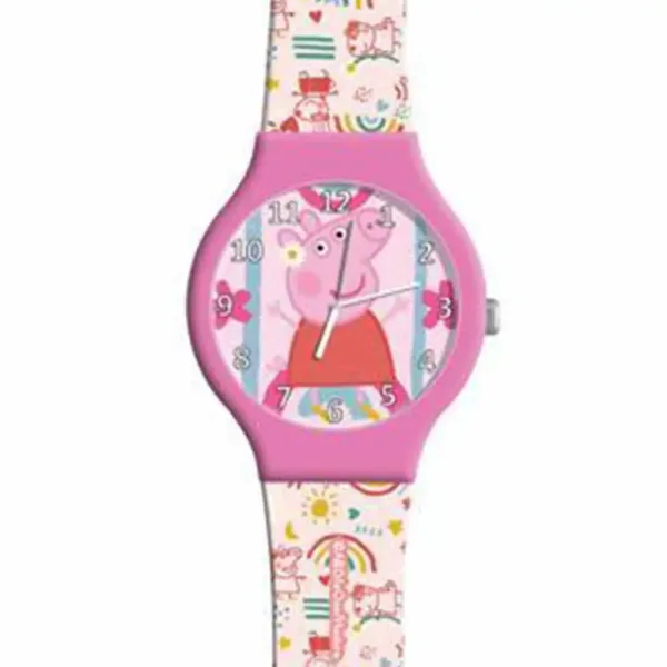 Luna: Orologio analogico Peppa Pig in scatola di metallo immagine 2