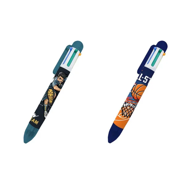 Luna: Penna a sfera a 6 colori con motivo maschile Must Team, vari modelli, 1 pezzo immagine 2