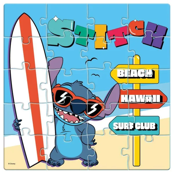 Luna: Puzzle magnetico 3x20 pezzi con motivo Disney Lilo & Stitch immagine 3