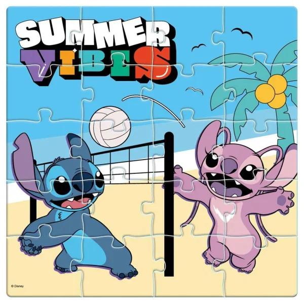 Luna: Puzzle magnetico 3x20 pezzi con motivo Disney Lilo & Stitch immagine 4