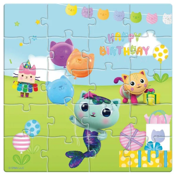 Luna: Puzzle magnetico in 3 confezioni da 20 pezzi con motivo "La casa delle bambole di Gabi" immagine 4