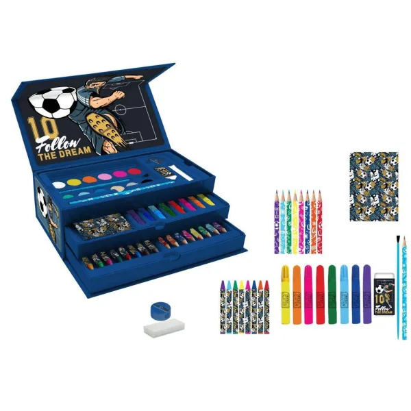 Luna: Set creativo da calcio Must Team Gamer in valigetta, 52 pezzi immagine 2