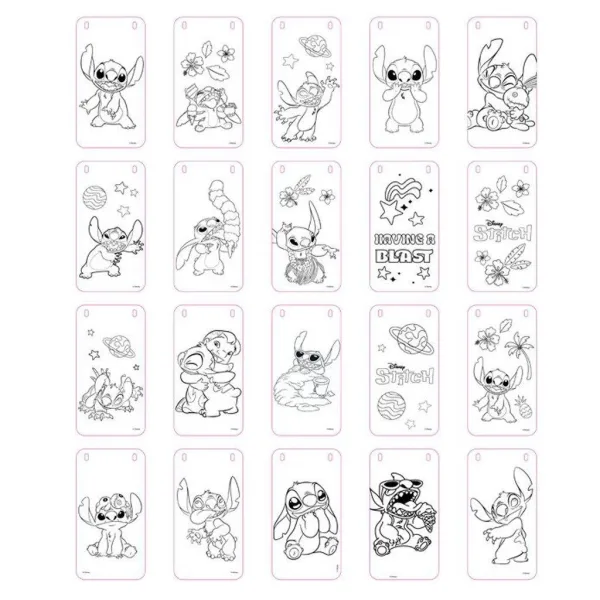 Luna: Set creativo per colorare Stitch, 27 pezzi immagine 4