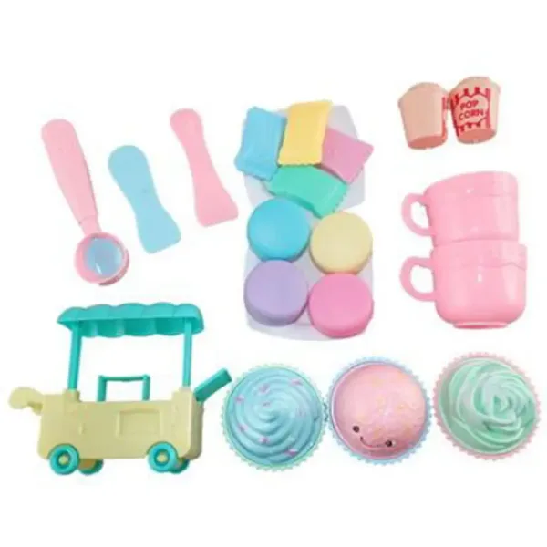 Luna: Set di dolci per muffin con carrello da festa, set da 21 pezzi immagine 2