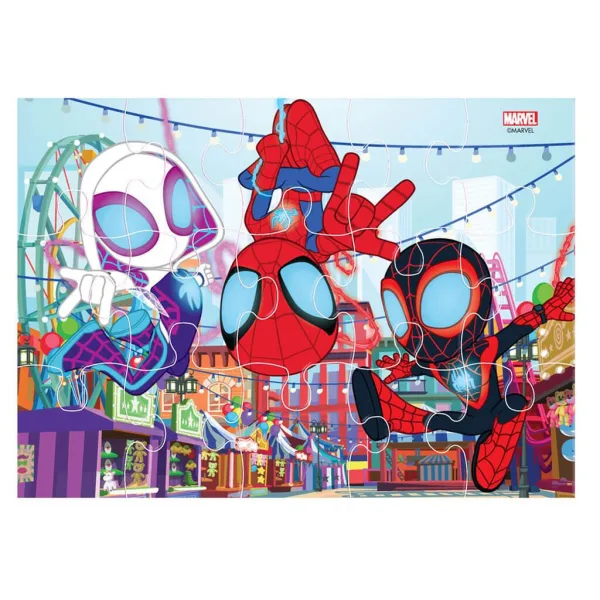 Luna: Spidey 4 in 1 puzzle da 12-15-20-24 pezzi immagine 3