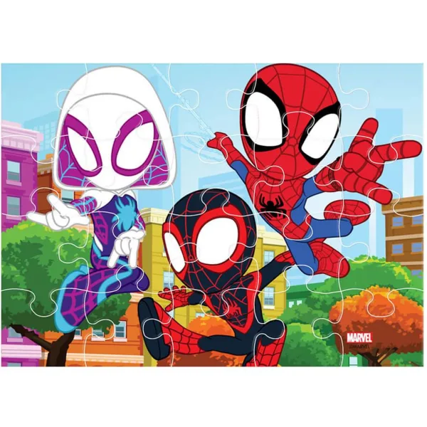 Luna: Spidey 4 in 1 puzzle da 12-15-20-24 pezzi immagine 4