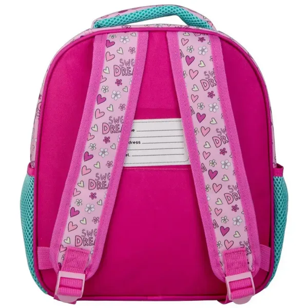 Luna: Zainetto asilo Must Team con coniglietto, arrotondato, 2 scomparti, 27x10x31 cm immagine 2