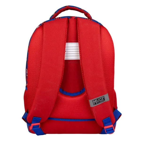 Luna: Zaino Must Team Capitan America arrotondato a 3 scomparti 32x18x43cm immagine 2