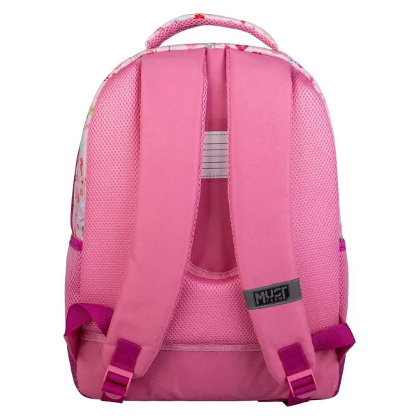 Luna: Zaino Must Team Disney principesse arrotondato a 3 scomparti 32x18x43 cm immagine 2