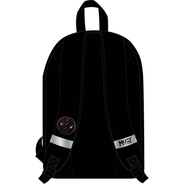 Luna: Zaino arrotondato Must Team Marvel Deadpool e Wolverine 29x17x41cm immagine 2
