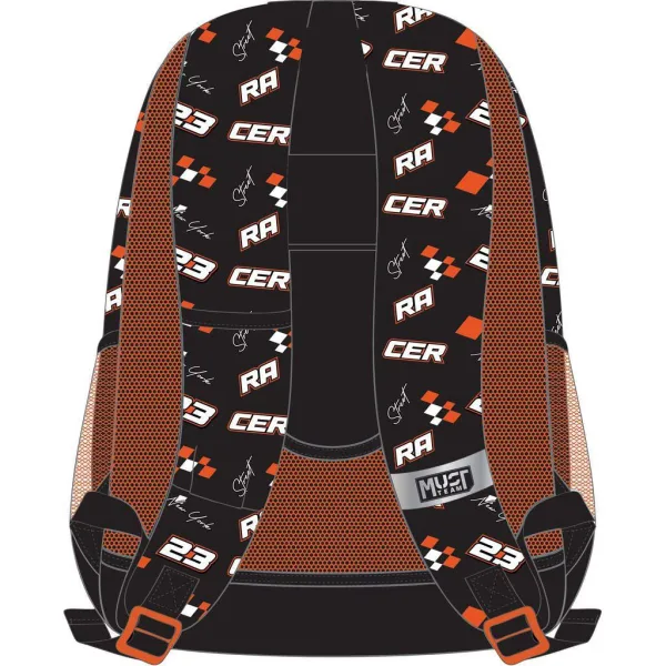 Luna: Zaino scolastico Must Team Street Racer per auto, arrotondato, con 3 scomparti, 32x18x43 cm immagine 2