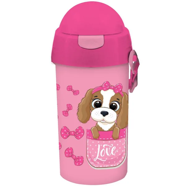 Luna: borraccia di plastica per ragazze Must Team, disponibile in varie versioni, 500 ml, 1 pz. immagine 2