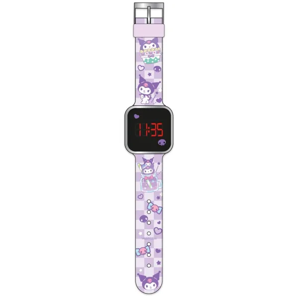 Luna: orologio da polso LED Kuromi immagine 2