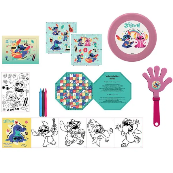 Luna: sacchetto sorpresa Disney Stitch 29x40 cm immagine 2