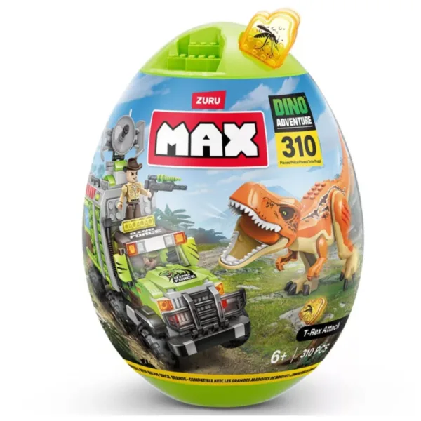 MAX Dino Avventura Capsula Uovo di Dinosauro 310 pezzi immagine 2