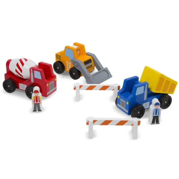 Macchine da lavoro in legno e figure giocattolo - Melissa & Doug immagine 2
