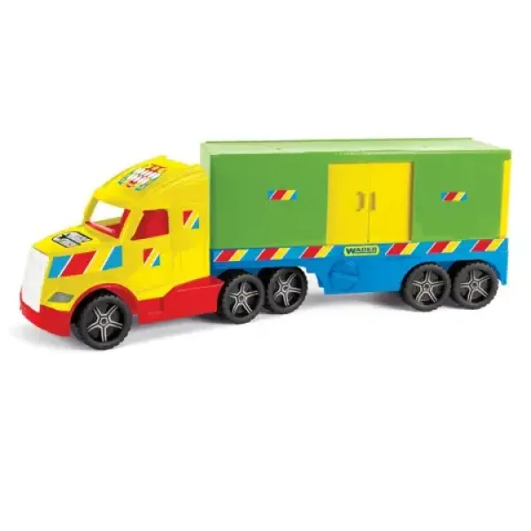 Magic Truck Basic: Camion con rimorchio a cassone e luci 80cm - Wader immagine 2