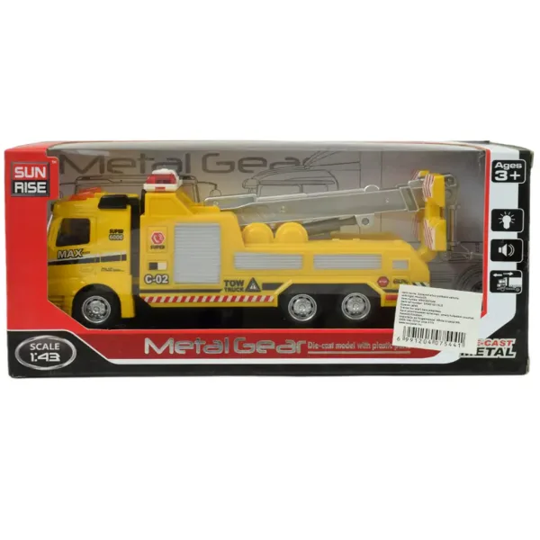 Magic Truck: Camion a retrocarica con luci e suoni in diverse varianti 20cm immagine 18